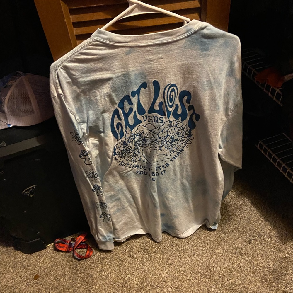 Vans Parks Project Get Lost (Moroccan/Blue Tie-Dye) Long Sleeve Shirt